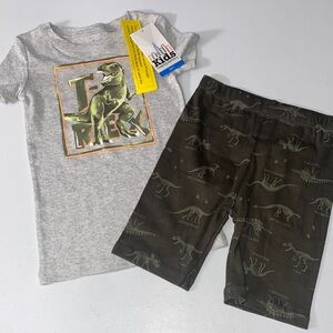 Kids Headquarters Boy’s T-Rex Dinosaur Pajama Set Size 7 NWT